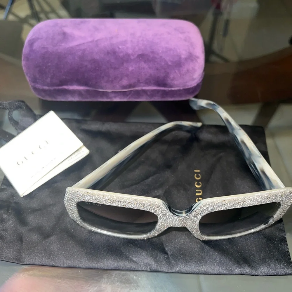 Authentic Gucci Bling sunglasses